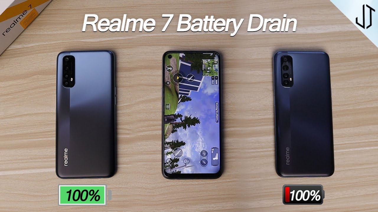 Realme 7 Battery Drain Test