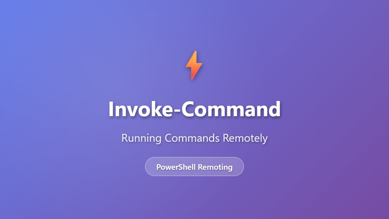 Учебное пособие по Invoke-Command: удаленное выполнение команд PowerShell для начинающих
