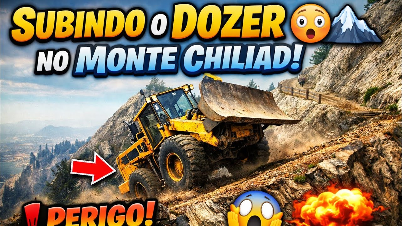 Subindo o Monte Chiliad de DOZER - gta san andreas 