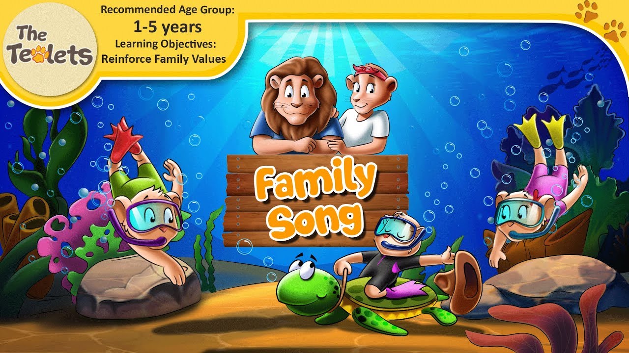 I Love My Family Song I Baby Shark Medley I Lion Family I Nursery Rhymes & Kids Songs I The Teolets