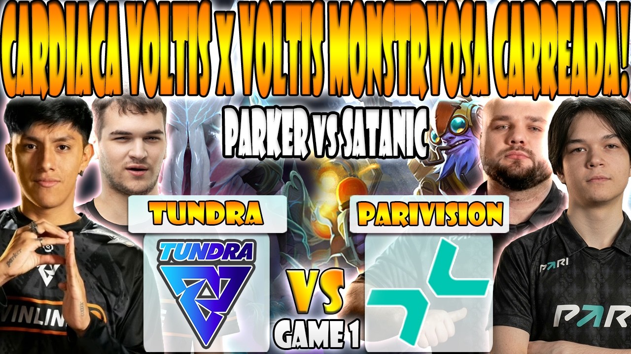 TUNDRA vs PARIVISION BO3[GAME 1]ELIMINACIÓN-PARKER, BZM, 33 VS SATANIC,NO[O]NE-PGL WALLACHIA SEASON7