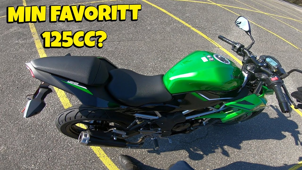 FOR EN BRÅKETE LETT MC! - Kawasaki z125 2020 Motovlog