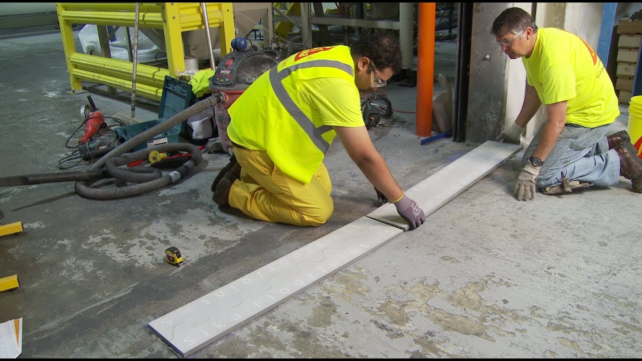 Apply Sika FloorJoint System to avoid noise and vibration!