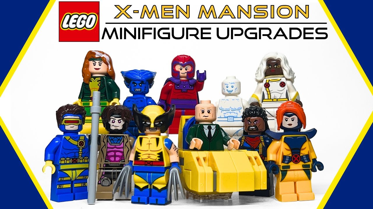 ОБНОВЛЕНИЕ минифигурок из набора LEGO X-Men Mansion за 330 долларов!