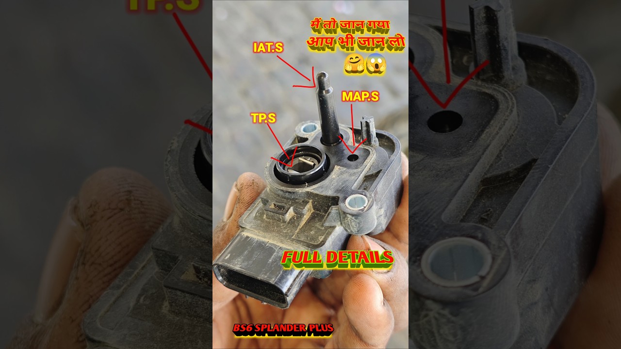 Bs6 Splendor Plus Throttle Body Sensor Unit Ful Jaankaari #automobile