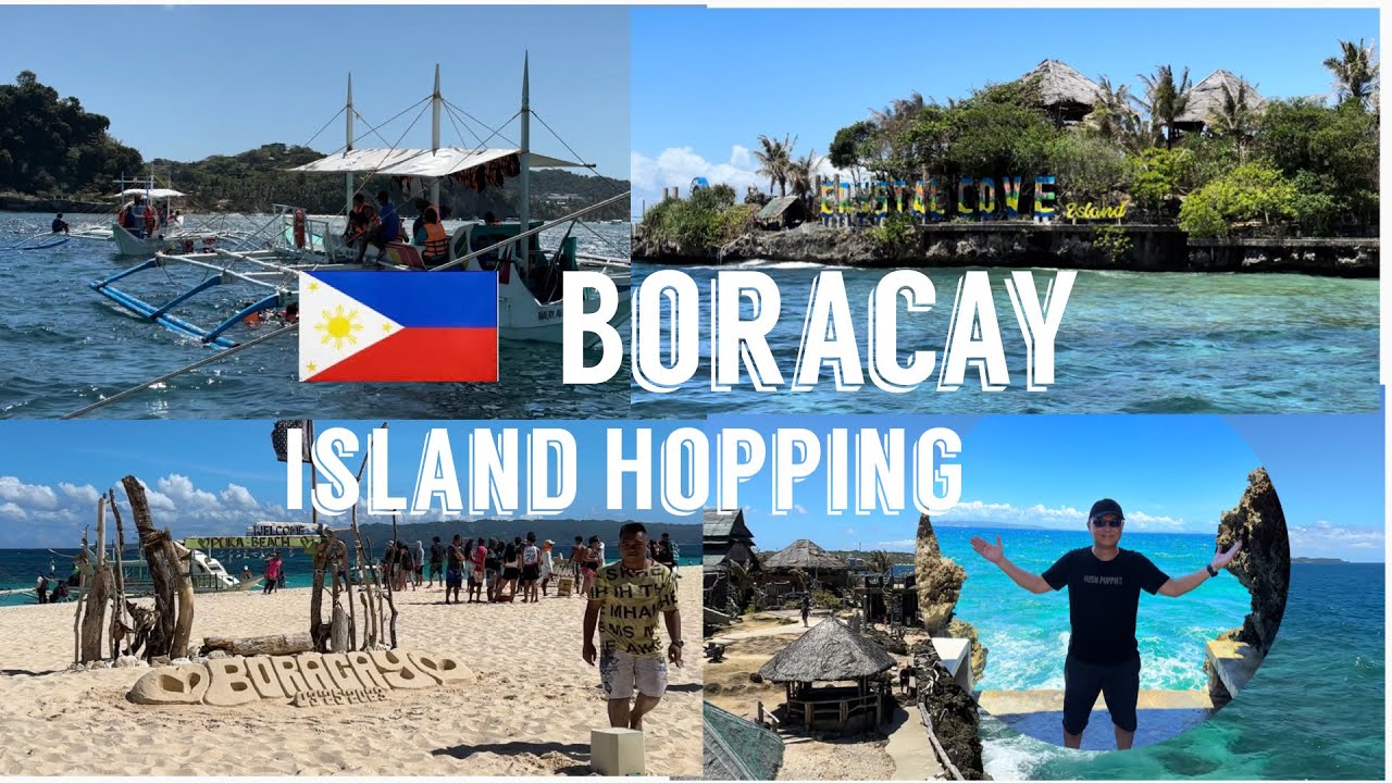 BORACAY Island Hopping Boat Tours | Malay, Aklan, Philippines. 🇵🇭