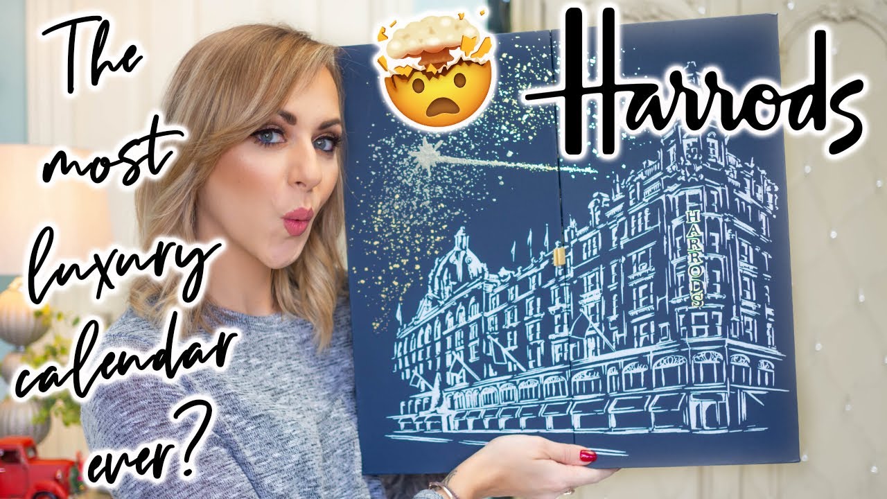 HARRODS BEAUTY ADVENT CALENDAR 2019 UNBOXING - MOST LUXURY? WORTH £600+ | LADY WRITES
