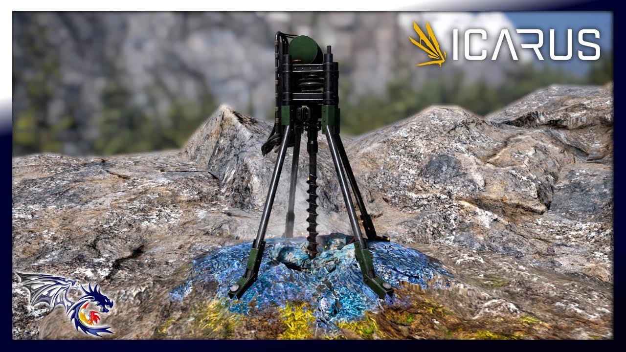 Building Deep Mining Drills | Icarus: Olympus