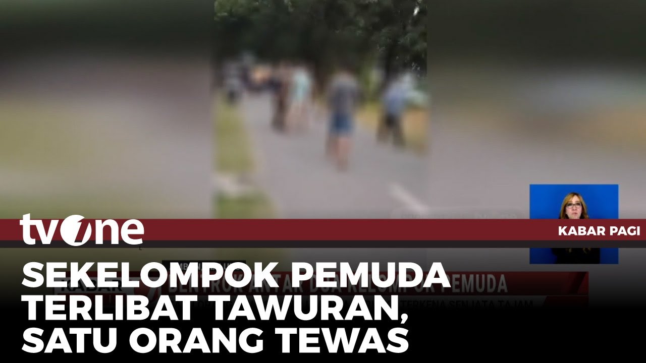 Satu Orang Tewas dalam Insiden Bentrok Antar Dua Kelompok Pemuda di Ambon | Kabar Pagi tvOne