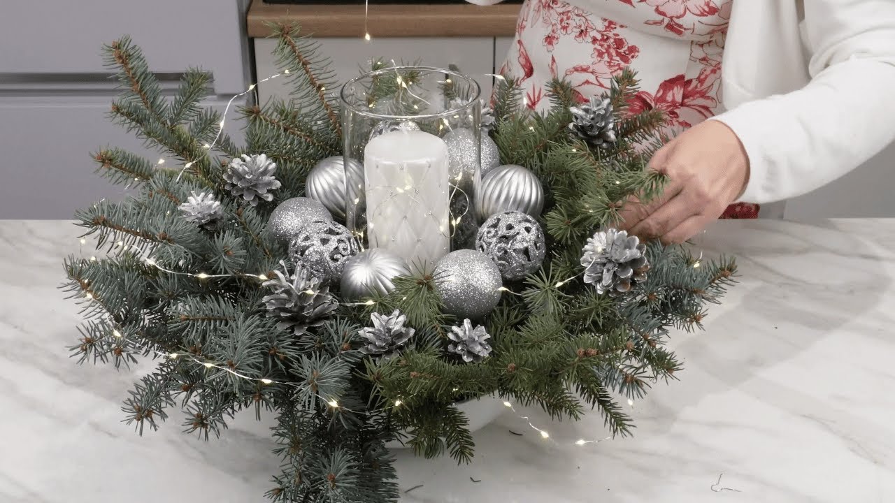Stroik Świąteczny DIY w 15 MINUT! Piękny i tani &ndash; zrobisz go za grosze!