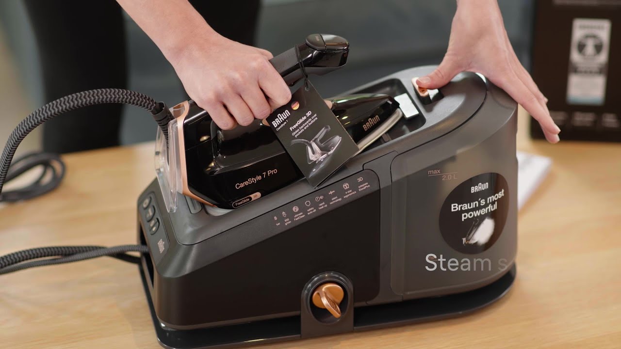 Unboxing generatora pary Braun CareStyle 7 Pro