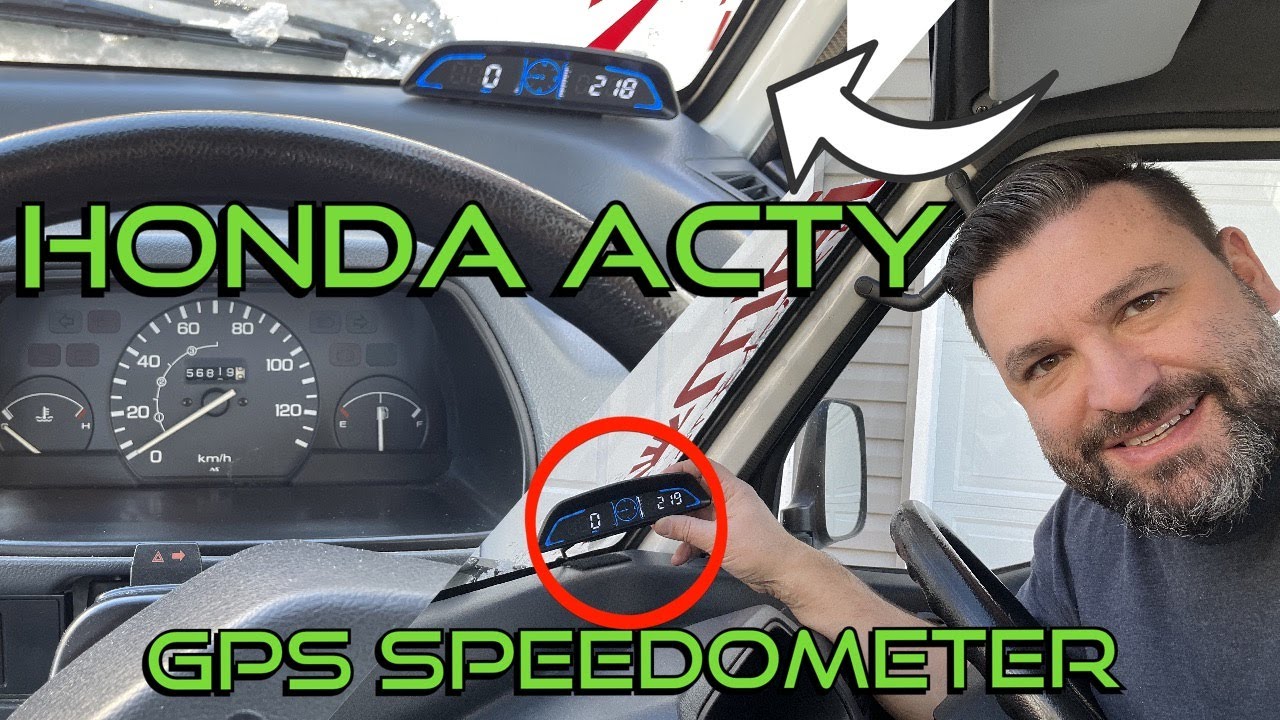 Honda ACTY GPS Speedometer