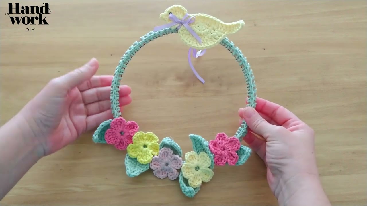 Coronas a crochet para primavera | Souvenirs | Cumplea&ntilde;os