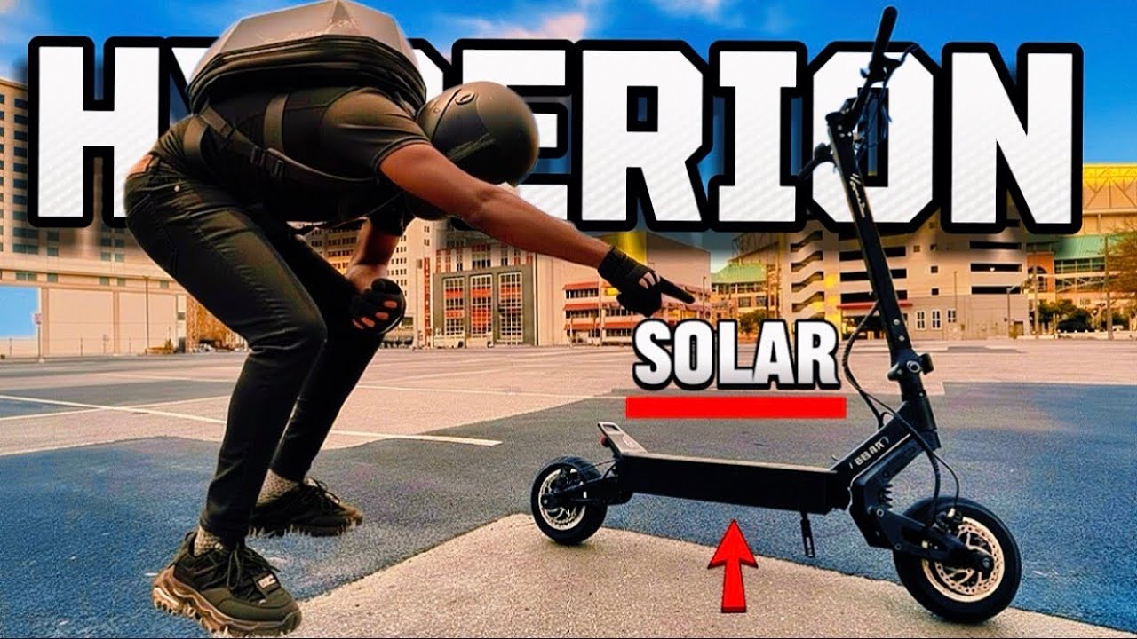 My FIRST Ride on the SOLAR Hyperion… This Thing Is INSANE ⚡