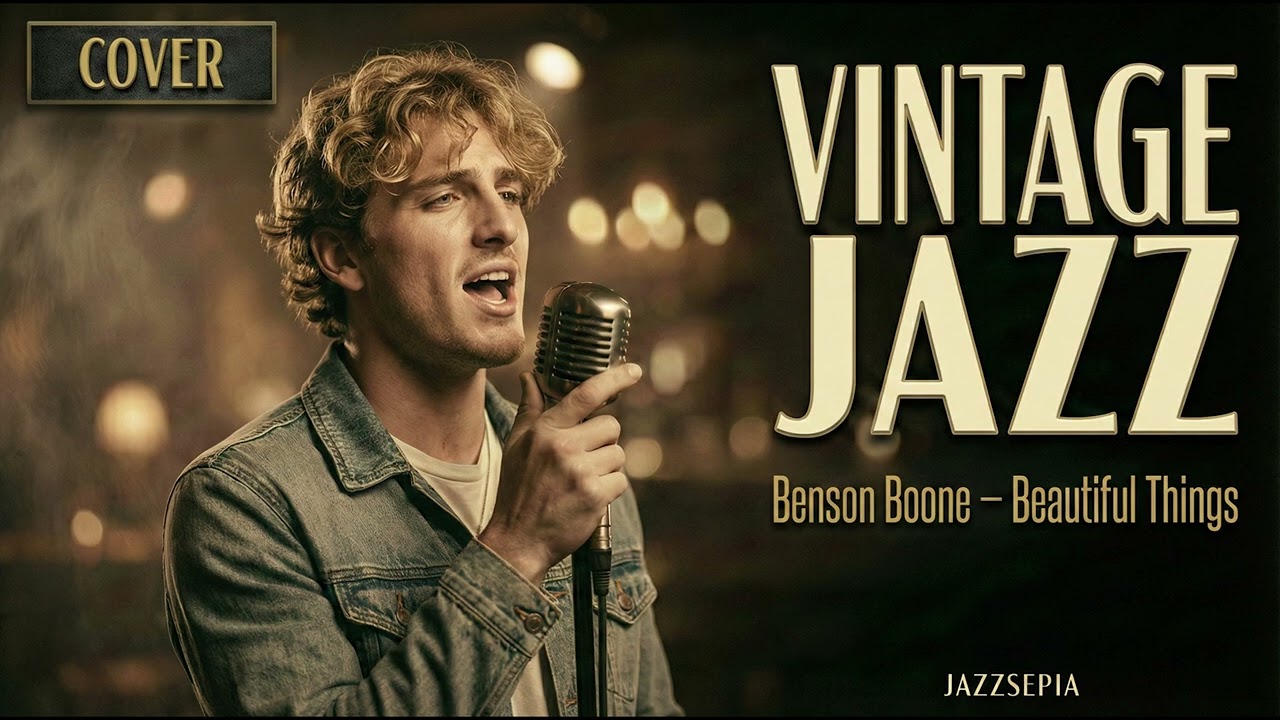 Benson Boone – Beautiful Things (Vintage Jazz Cover)