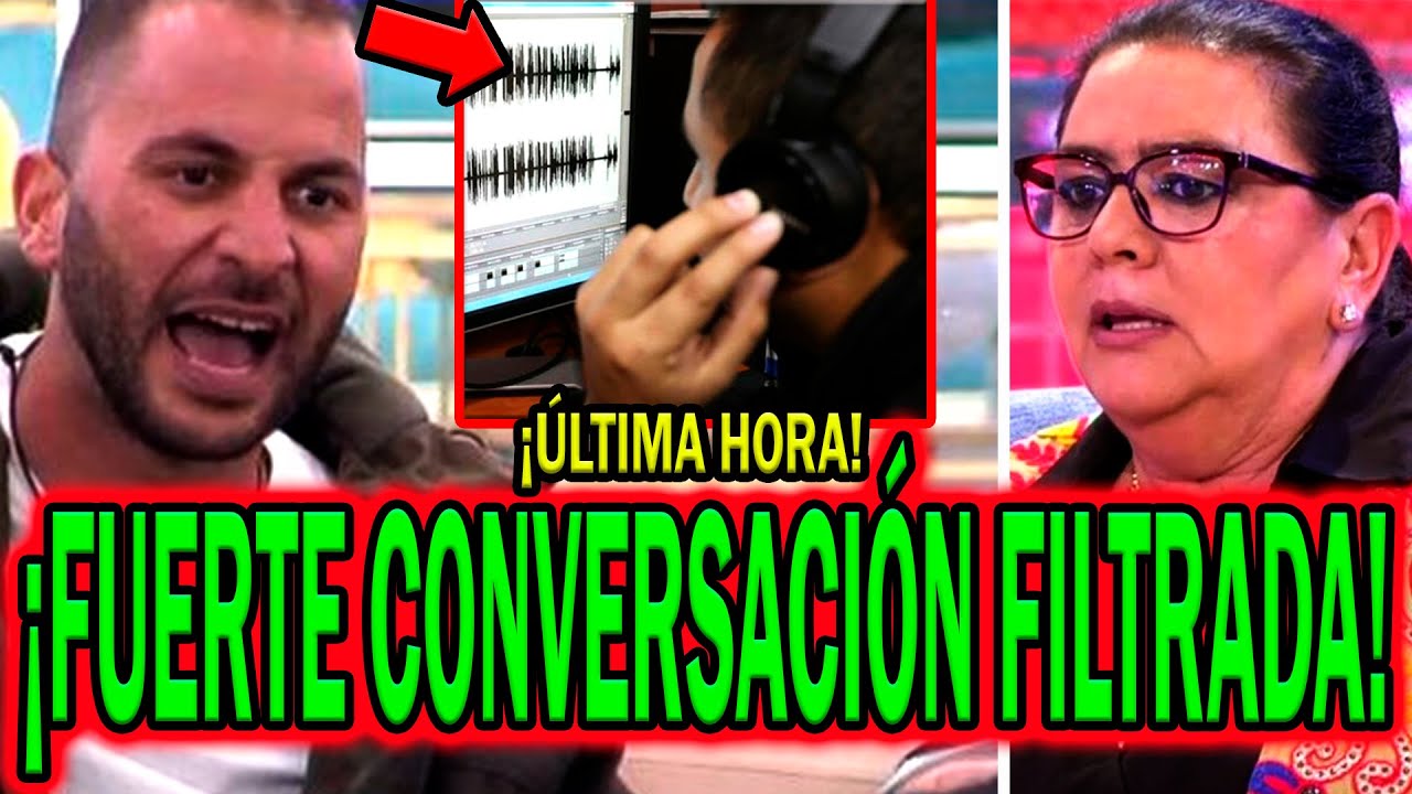💥BOMBA!! CONVERSACIÓN COMPLETA de Antonio Tejado con María del Monte tras ROBO con Inmaculada Casal