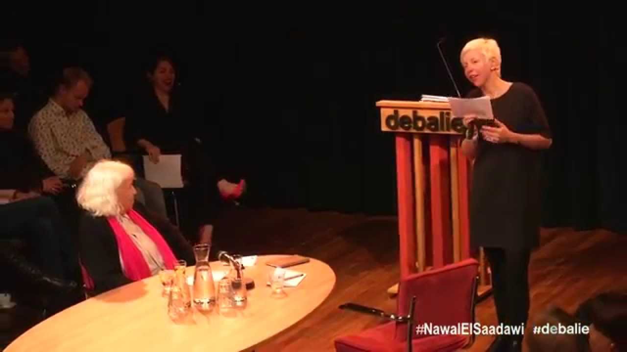 Performance Monique Samuel with Nawal El Saadawi