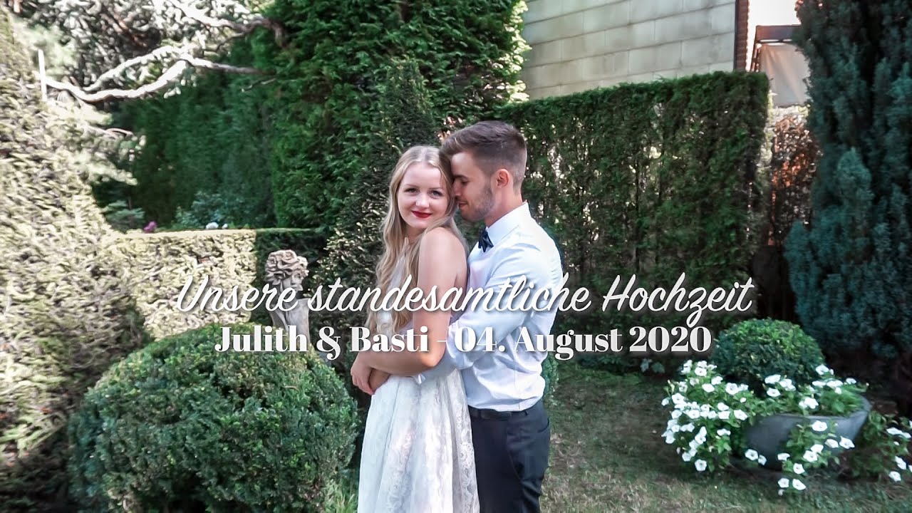 Unsere standesamtliche Hochzeit 💍🥂 - Julith & Basti