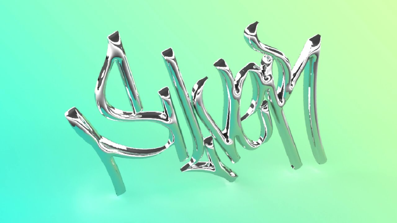 Como Hacer un Efecto Cromo / Plata - Adobe Illustrator - Adobe Dimension