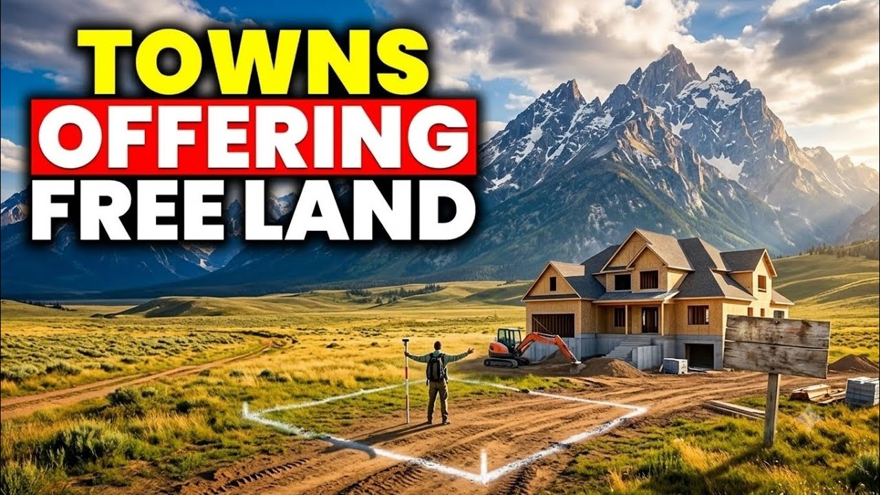 10 US Towns Giving Away FREE LAND in 2026 (Act Fast!)