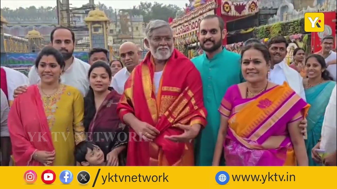 తిరుమలలో తానికెళ్ల భరణి స్వామివారి దర్శనానికి హాజరు | news | yktvnetwork | ap news | tirupathi
