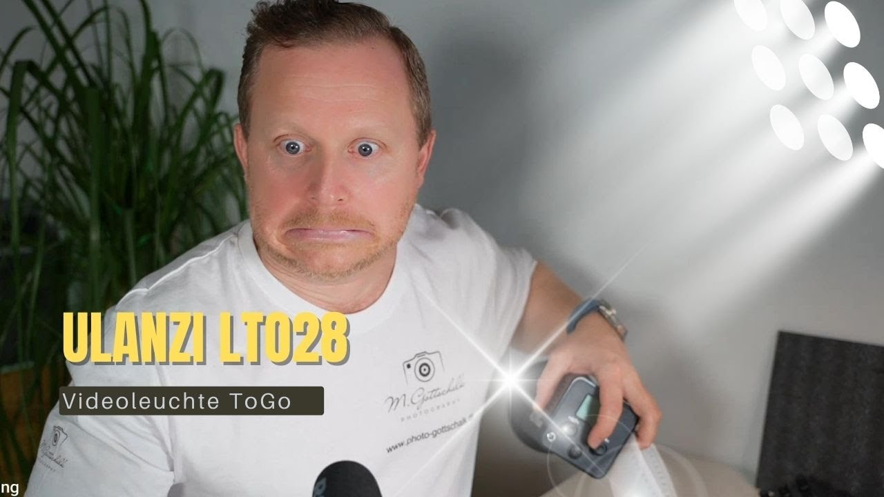 Ulanzi Videolicht LTO28 |  ToGo Fotografieren mit Licht 💡
