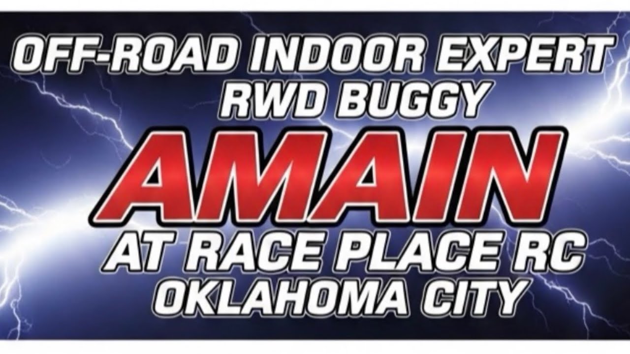 Expert Off-road RWD 10th Scale 2WD Buggy Amain at the #raceplacerc #rcracing #rccars #xrayracing #rc