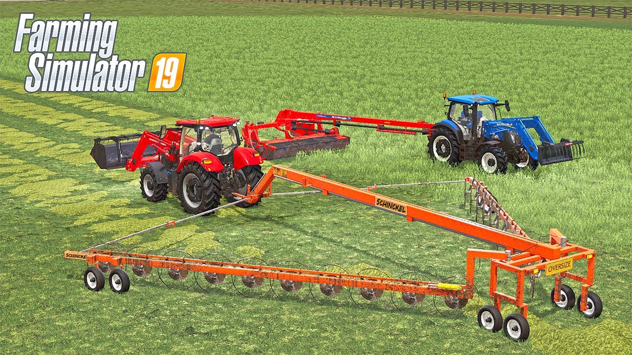 MOWING HAY WITH AUSTIN - NEBRASKA LANDS SEASONS FS19 (ROLEPLAY)