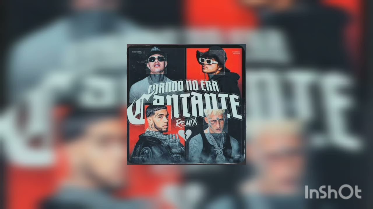 Cuando no era cantante el Bogueto, Fuerza Regida, Yung Beef & Anuel AA