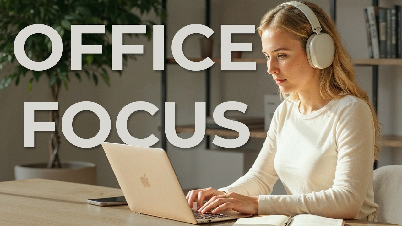 Deep Focus Work Music for Office Productivity | Minimal Ambient