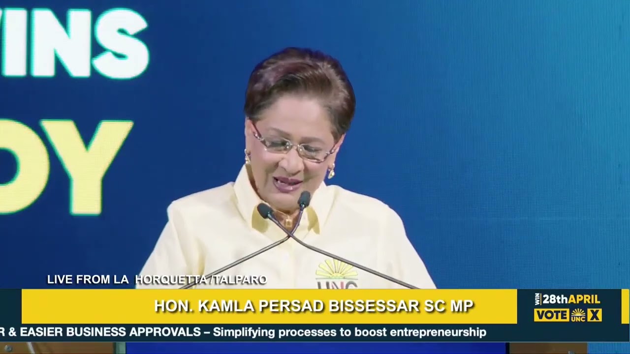Hon. Kamla Persad-Bissessar | UNC Meeting | La Horquetta/Talparo - April 19, 2025