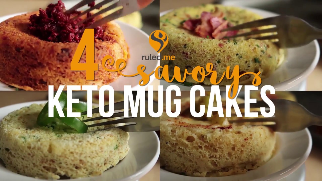 4 Savory Keto Mug Cake Recipes