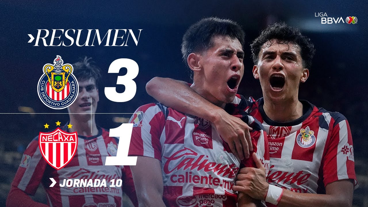 CHIVAS 3-1 NECAXA J10 | El Rebaño apaga al Rayo con gol de un debutante | Apertura 2025