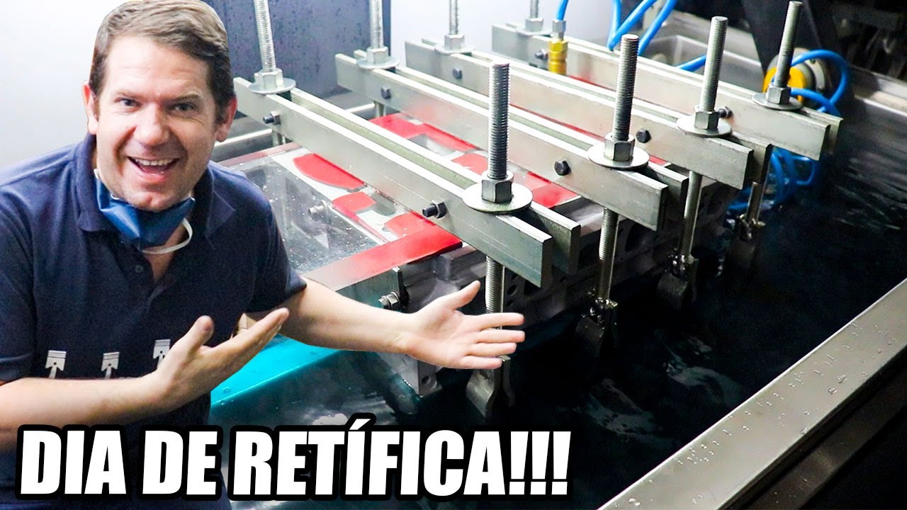 DIA DE RETÍFICA!!!💣🔥 RETÍFICA AMAROK BI-TURBO!!! TESTE DE TRINCAS CABEÇOTE VR6!! V8 302 COBRA!!!