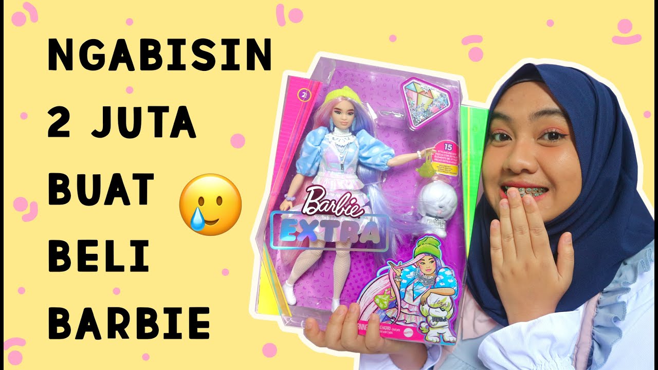 Beli Barbie 2 juta! Unboxing dan Review Barbie EXTRA Indonesia | Asakecil