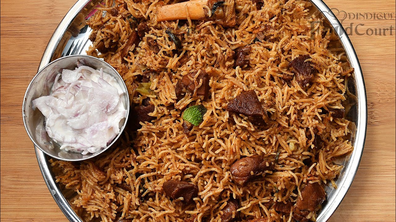 Simple Mutton Biryani/ Pressure Cooker Mutton Biryani/ Mutton Biryani Recipe