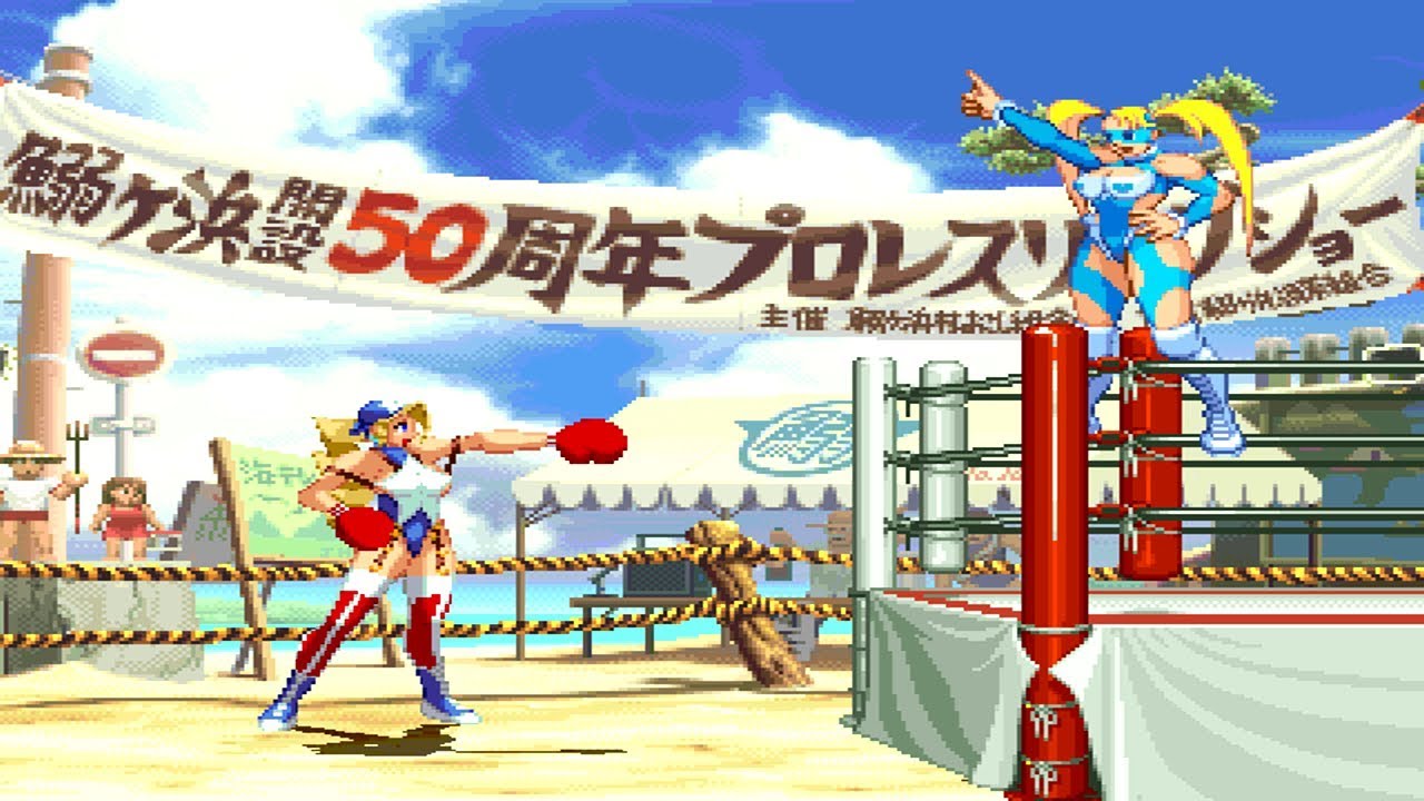 Mugen - Rival Schools vs. Street Fighter - Tiffany Lords vs. Rainbow Mika