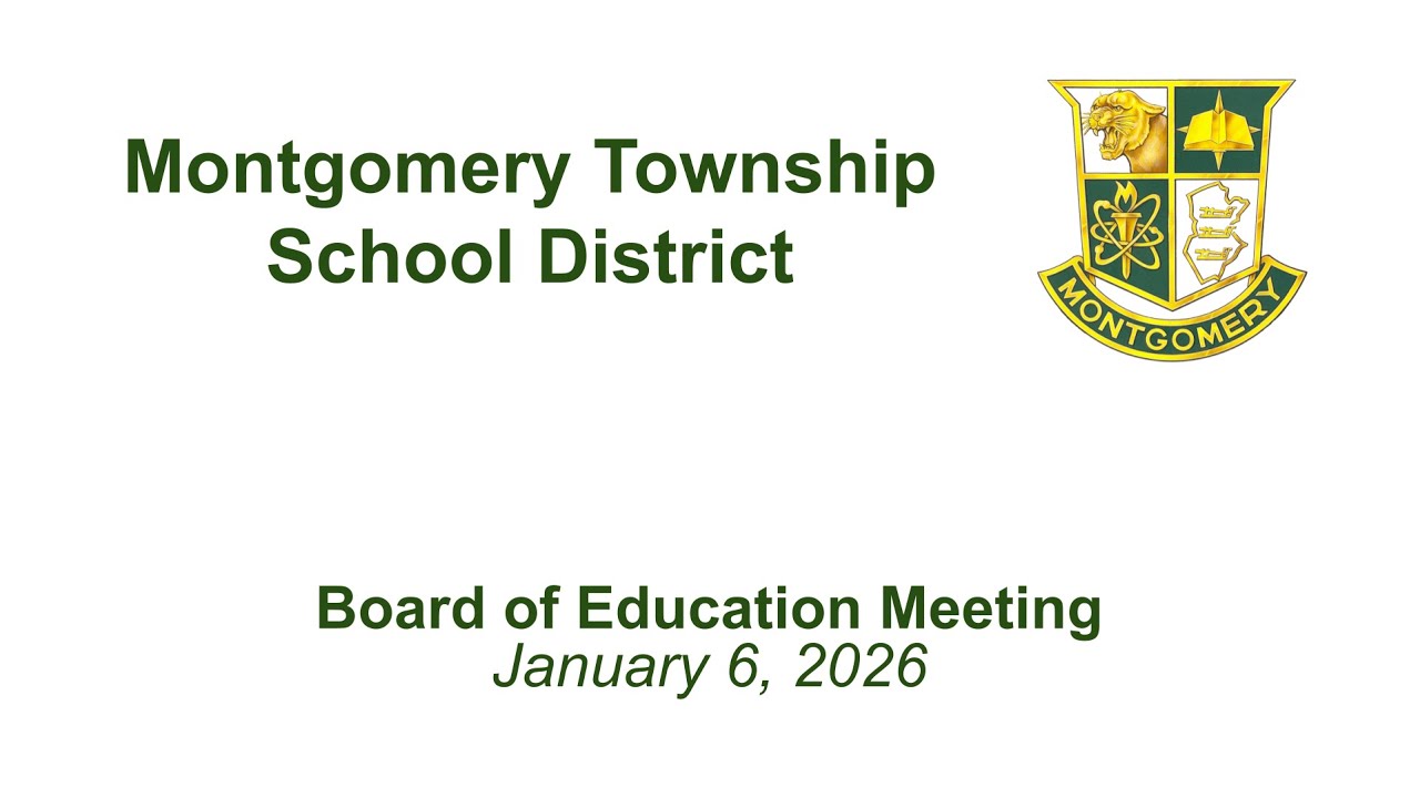 Board of Education Meeting 1-6-26