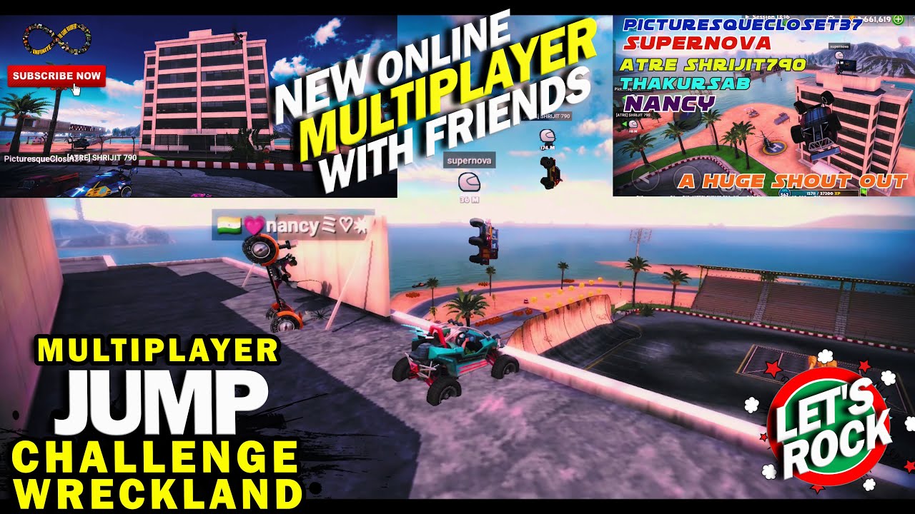 Off The Road New ONLINE MULTIPLAYER Battle OTR | Jump Challenge Android New Gameplay Infinite