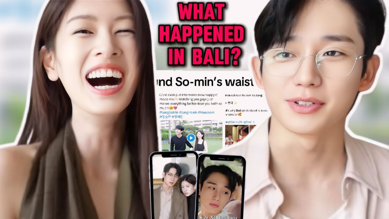 Jung Hae-in's Romantic Moment with Jung So-min in Bali!