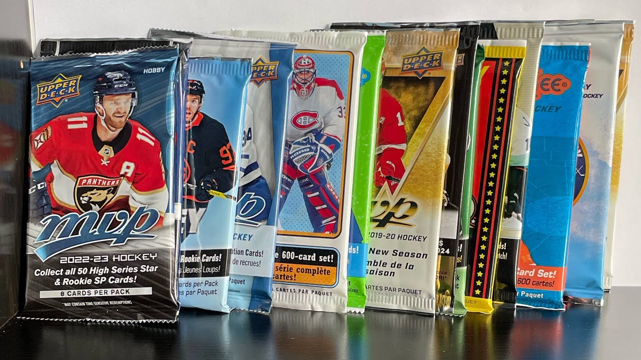 Opening 100+ Packs of Hockey Cards Episode 1