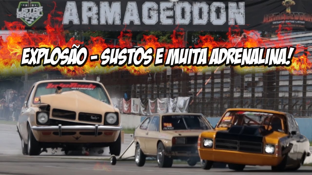 EXPLOSÃO E SUSTOS - ARMAGEDDON CURITIBA - TRAÇÃO TRASEIRA TEM QUE TER BRAÇO! FILME COMPLETO