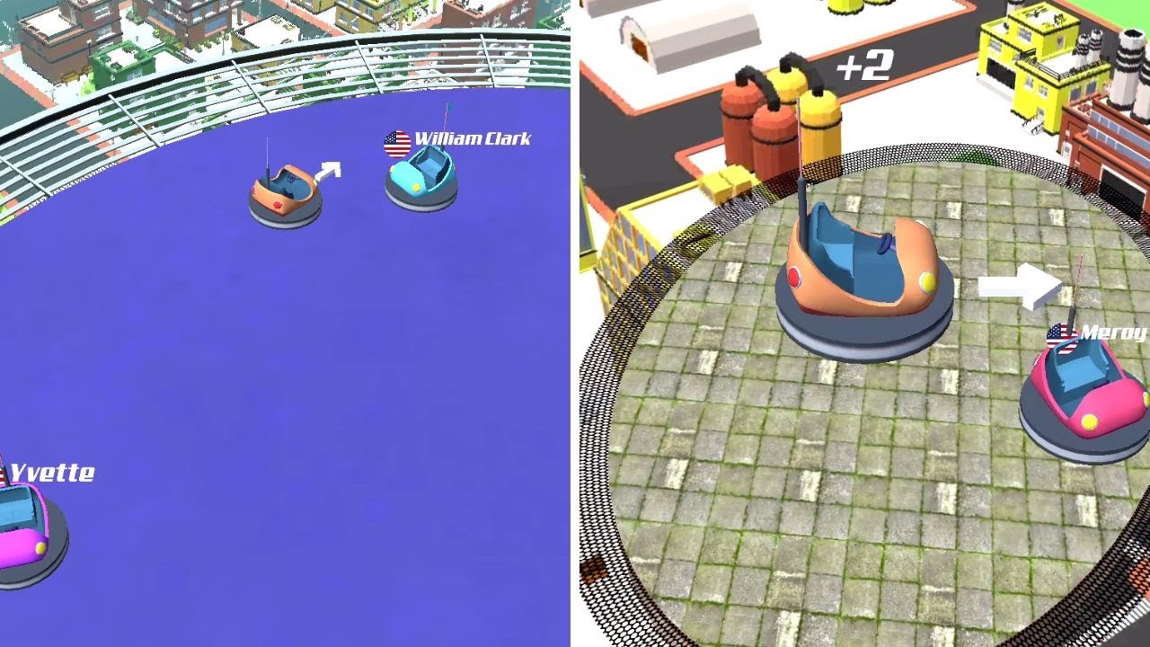 Bumper.io Bumper Car Online 🚘🎯😂 Gameplay | iOS | Mobile Game