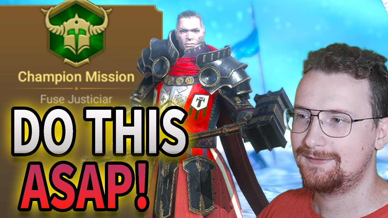 RAID Shadow Legends Fuse Justiciar Mission Guide - Do This ASAP!