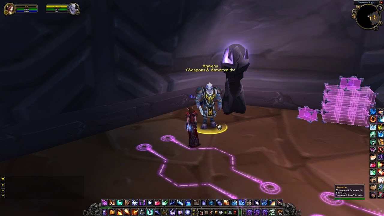 Anwehu Location, WoW TBC