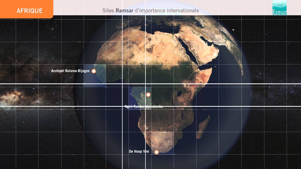 Les Sites Ramsar d'importance internationale