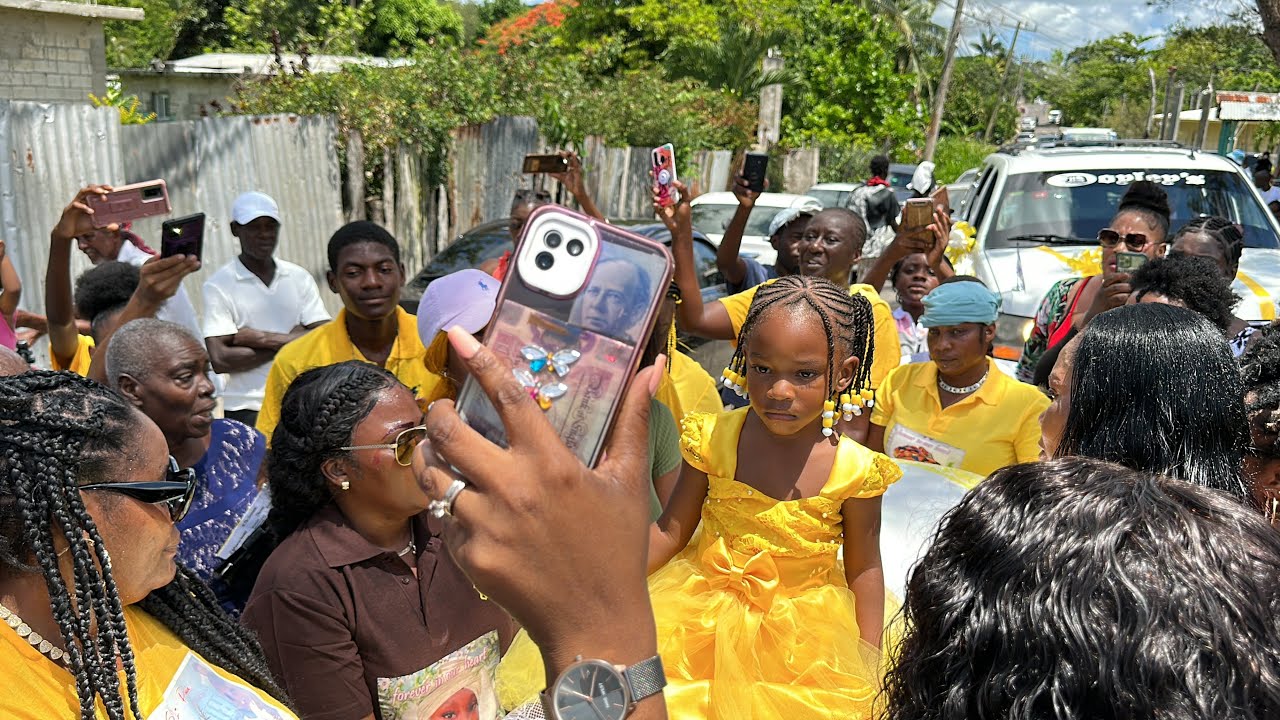 Thanksgiving service for Trecia Tamoy hall The girl that the two men killed in Hanover