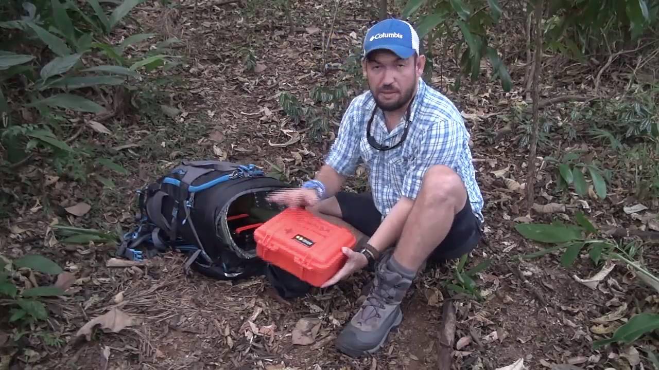 Equipamentos de segurança para travessias e expedições.