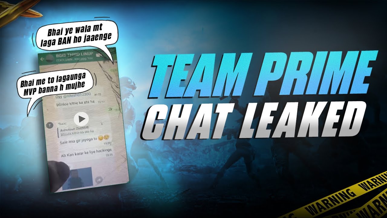 TEAM PRIME H@CKING CHATS LEAKED EXPOSED | BGIS SEMI