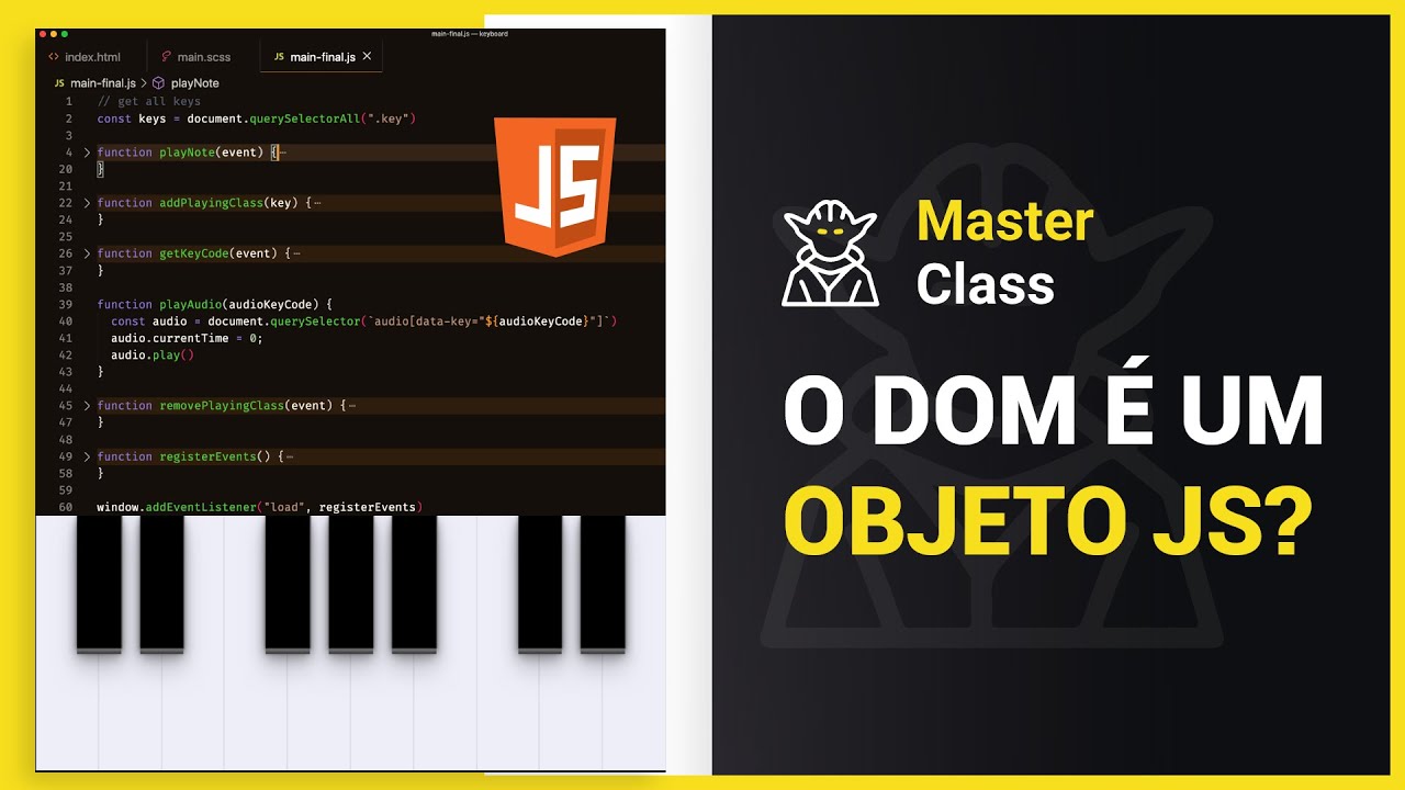 Manipulação de DOM com JavaScript, do zero, na prática | Masterclass #18